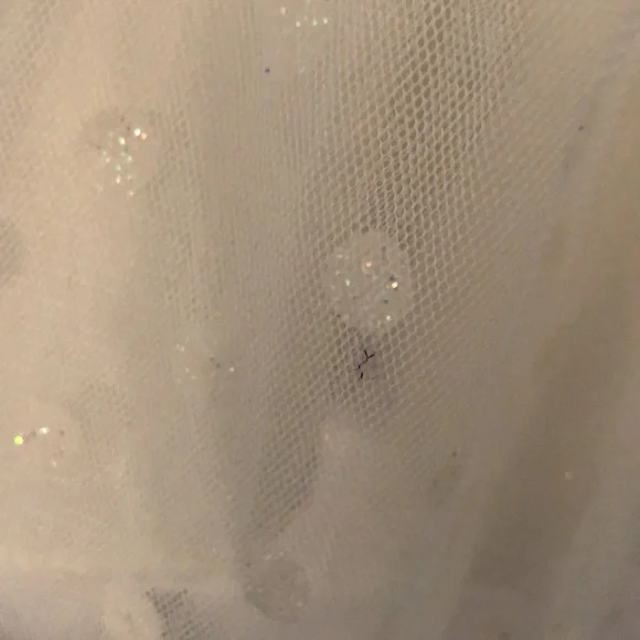 🐇🐣Easter Dress Little girls foil gold dress with tulle bottom - Picture 5 of 11